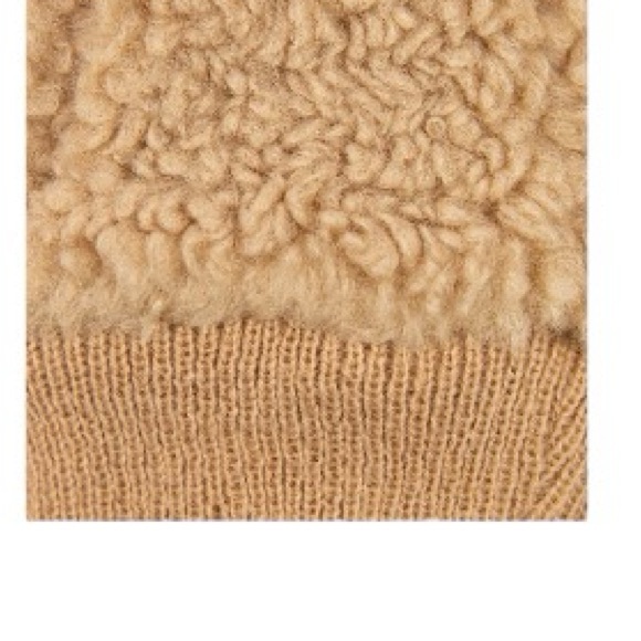 Time And Tru Faux Sherpa Teddy Mittens - Picture 6 of 8